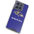NFL Baltimore Ravens Distressed Moto G Power 5G (2025) Clear Case